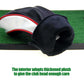 3PC Swynner Design USA Flag Golf Club Head Covers for Driver Fairway Woods Premium Leather